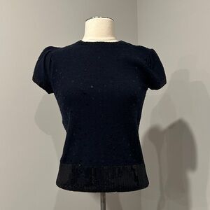 Marc Jacobs Navy sequined sweater as seen on Gilmore Girls
